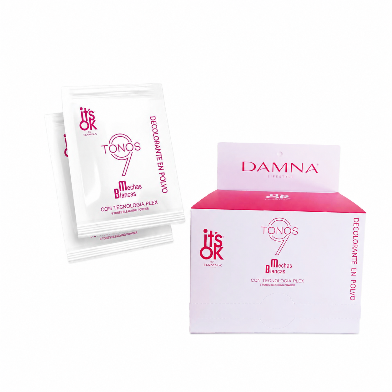 SACHET POLVO DECOLORANTE 9 TONOS CON TECN OLOGIA PLEX
